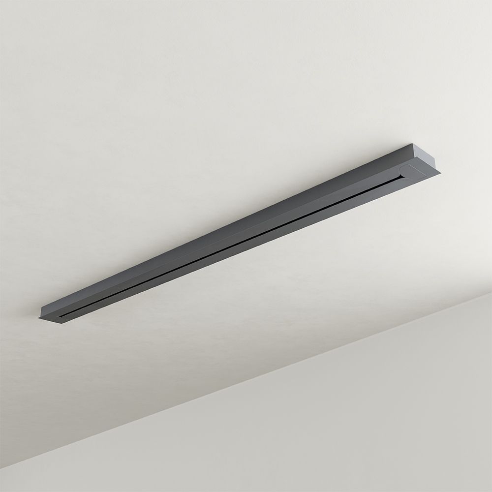 s.luce Modular Balken Baldachin rechteckig, elegantes Deckenlicht für stilvolle Innenräume.