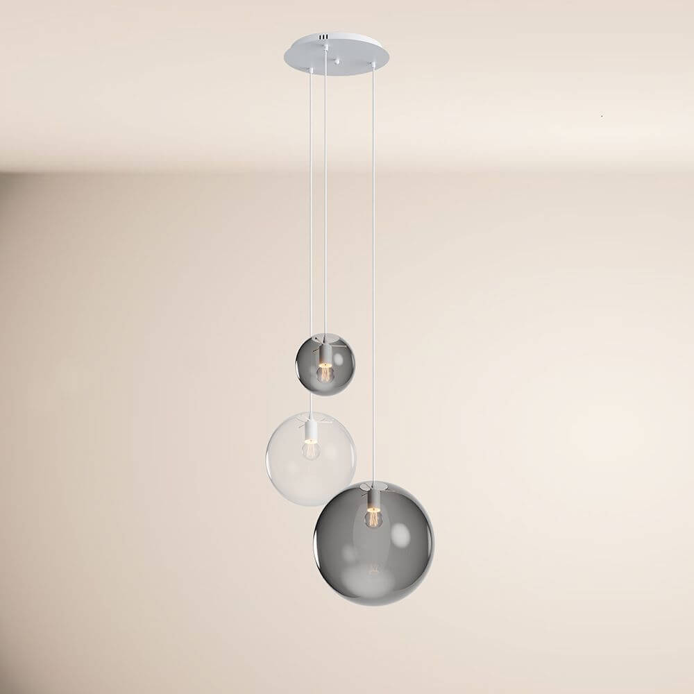 s.luce Candeeiro de galeria modular de 3 luzes Orb
