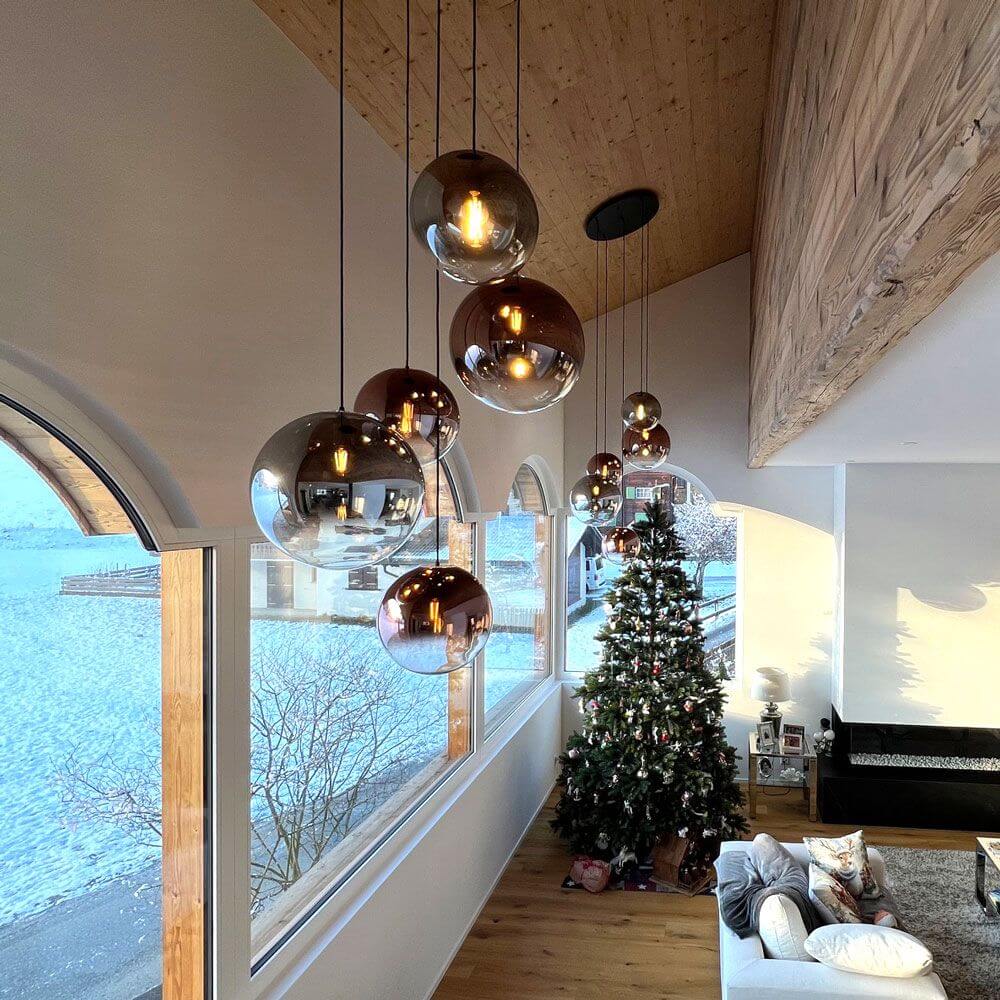 s.luce Orb 5-valoinen modulaarinen galleriavalaisin