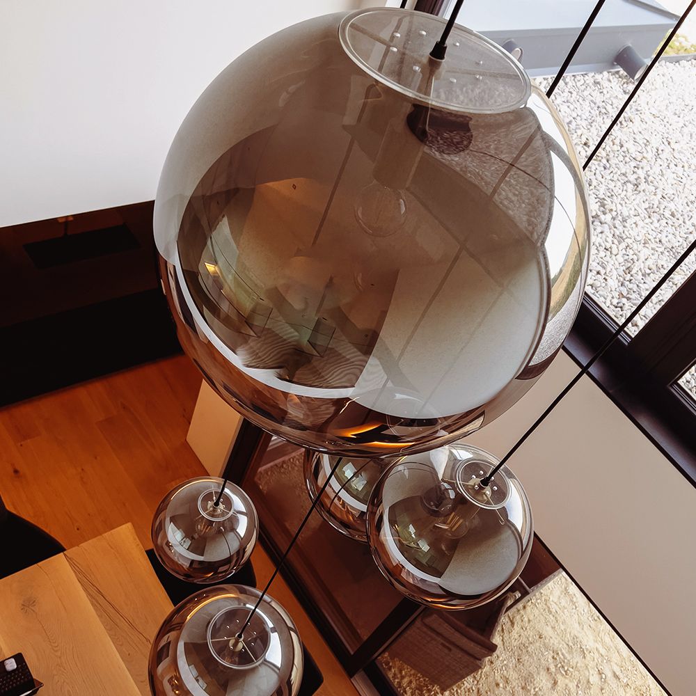 s.luce Orb 5-valoinen modulaarinen galleriavalaisin