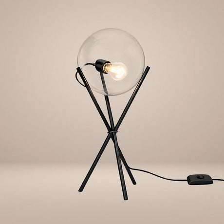 s.luce Orb Axis glazen tafellamp statief 20cm