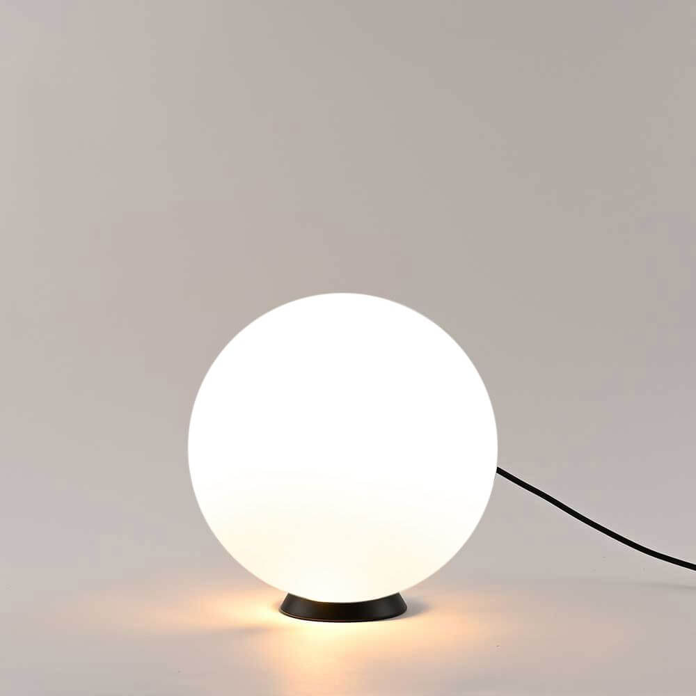 s.luce Orb glass globe table lamp