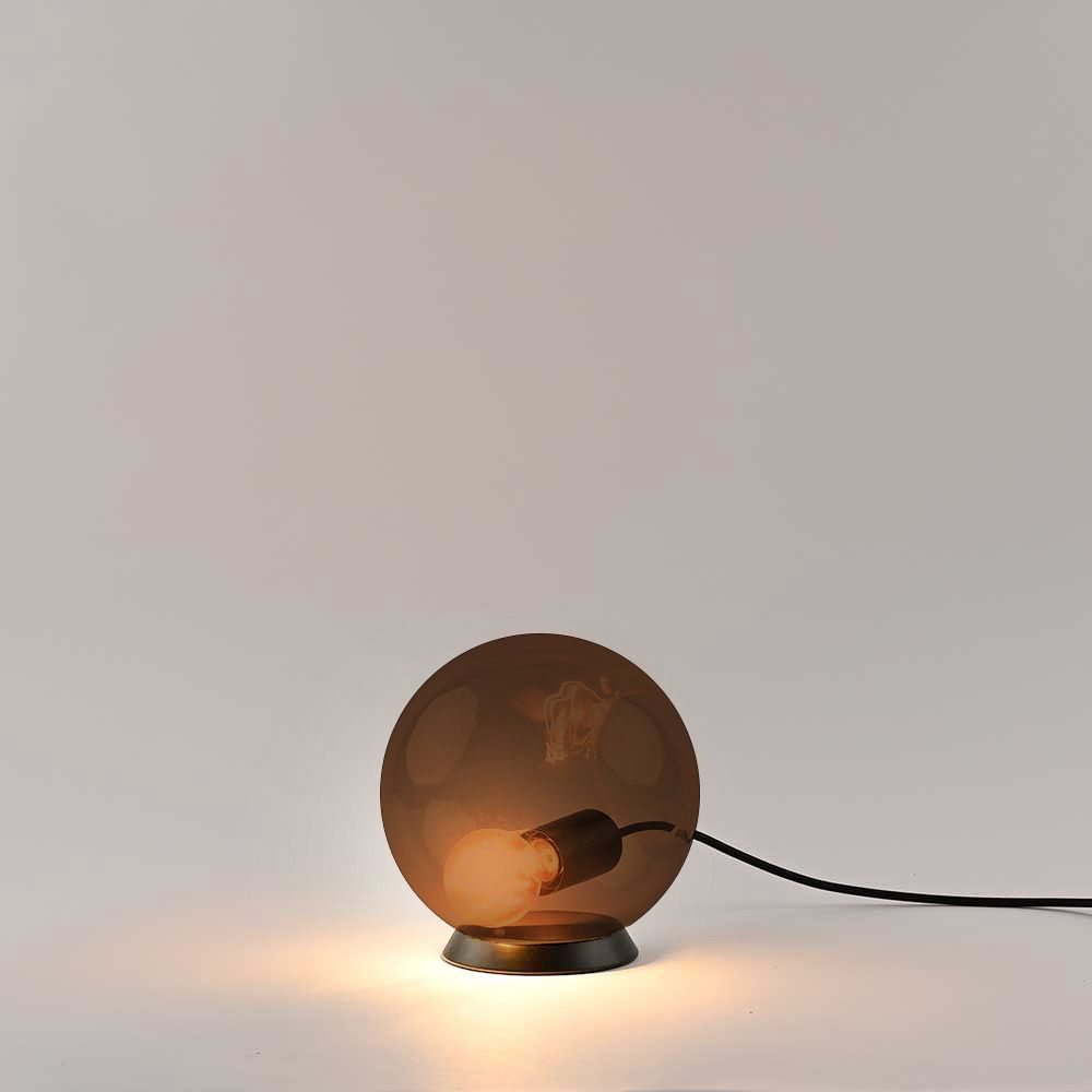 s.luce Orb Glaskugel Tischlampe