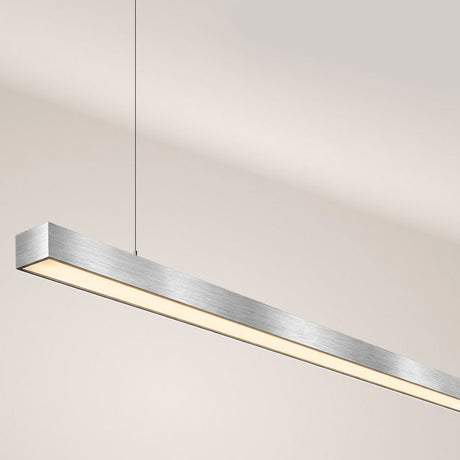s.luce Oris LED-lijnlamp Bureau-hanglamp XL op maat 2700K met modern design en hoogwaardige afwerking.