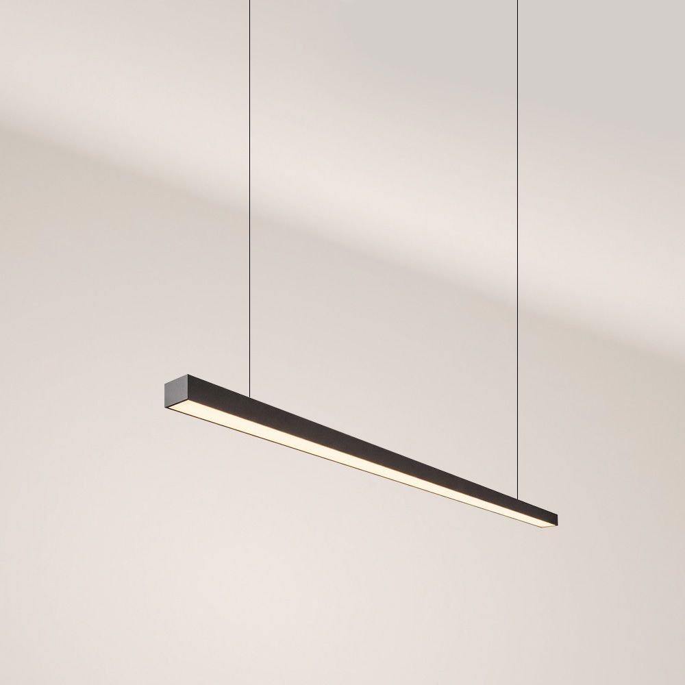 s.luce Oris LED-Linienlampe Büro-Pendelleuchte XL nach Maß 2700K