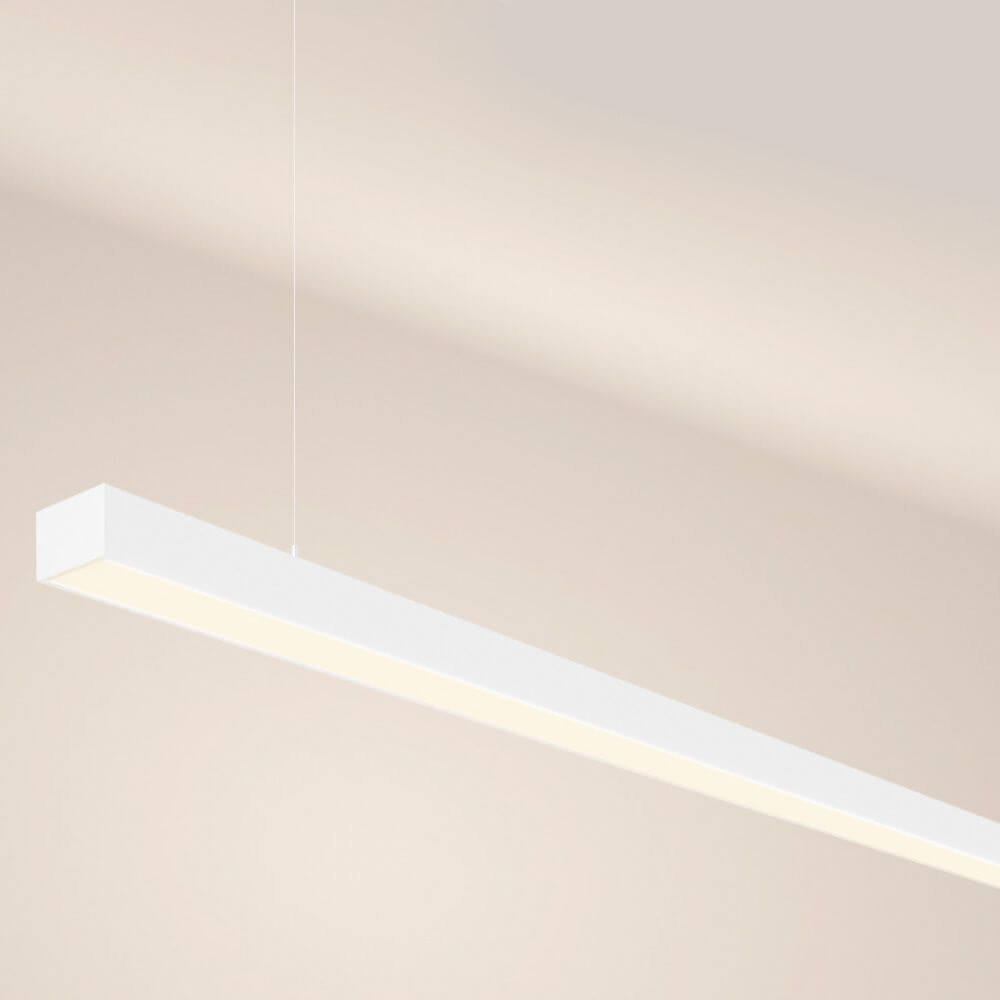 s.luce Oris LED-Linienlampe Büro-Pendelleuchte XL nach Maß 2700K