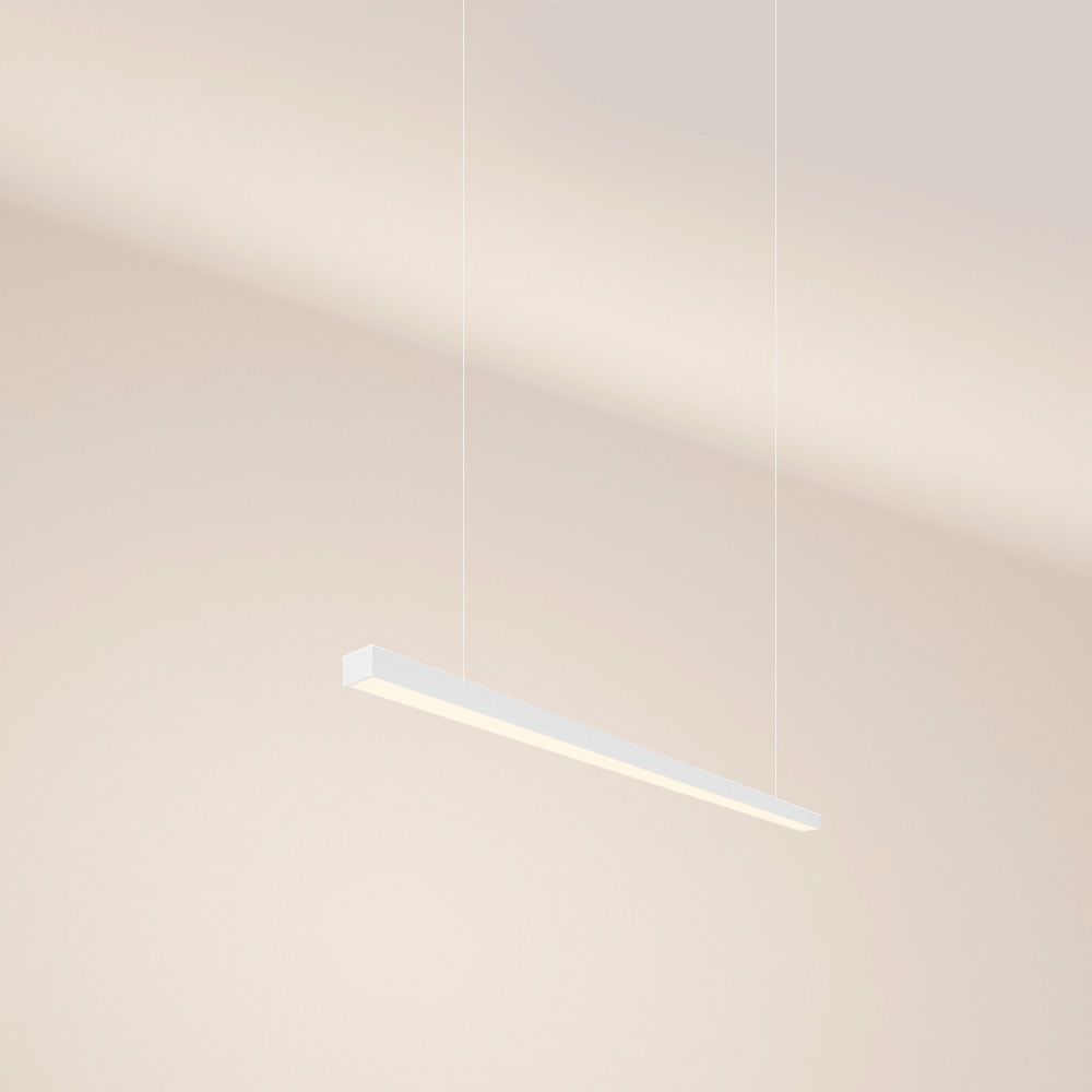 s.luce Oris LED-Linienlampe Büro-Pendelleuchte XL nach Maß 2700K