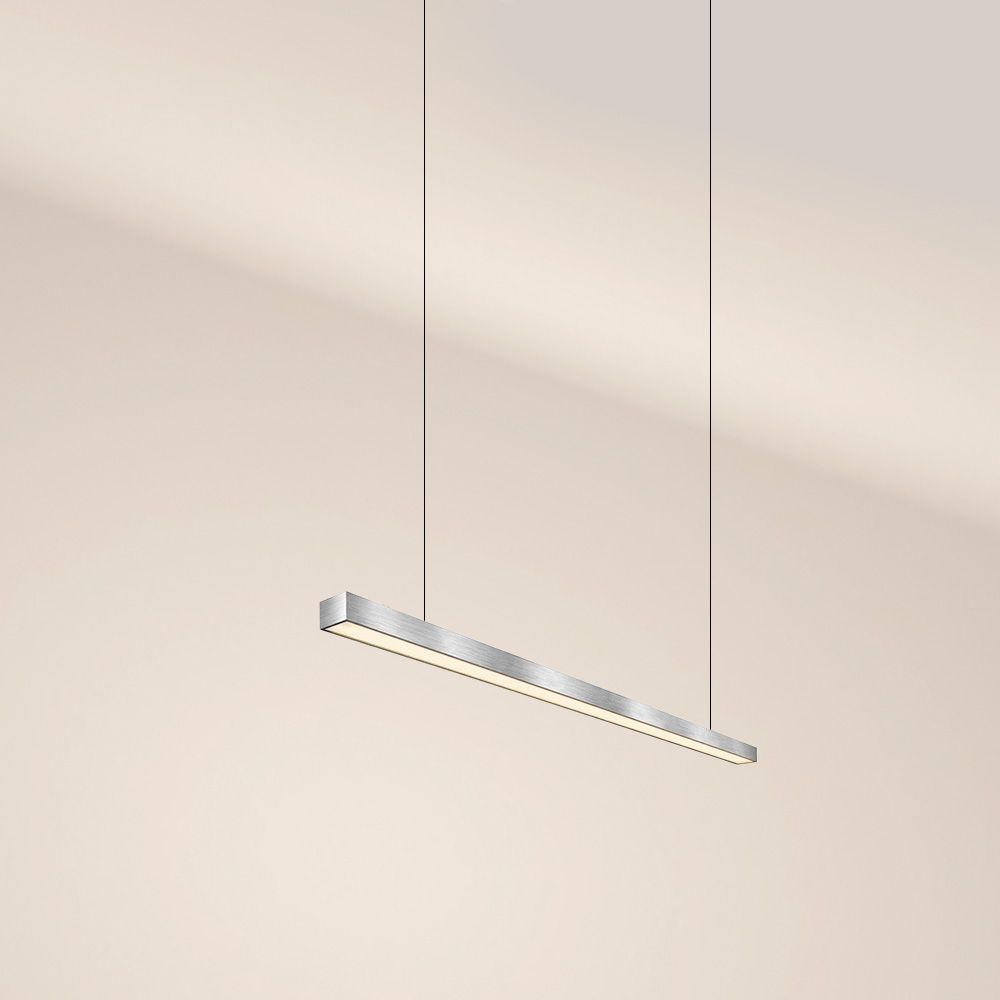 s.luce Oris LED-Linienlampe Büro-Pendelleuchte XL nach Maß 2700K