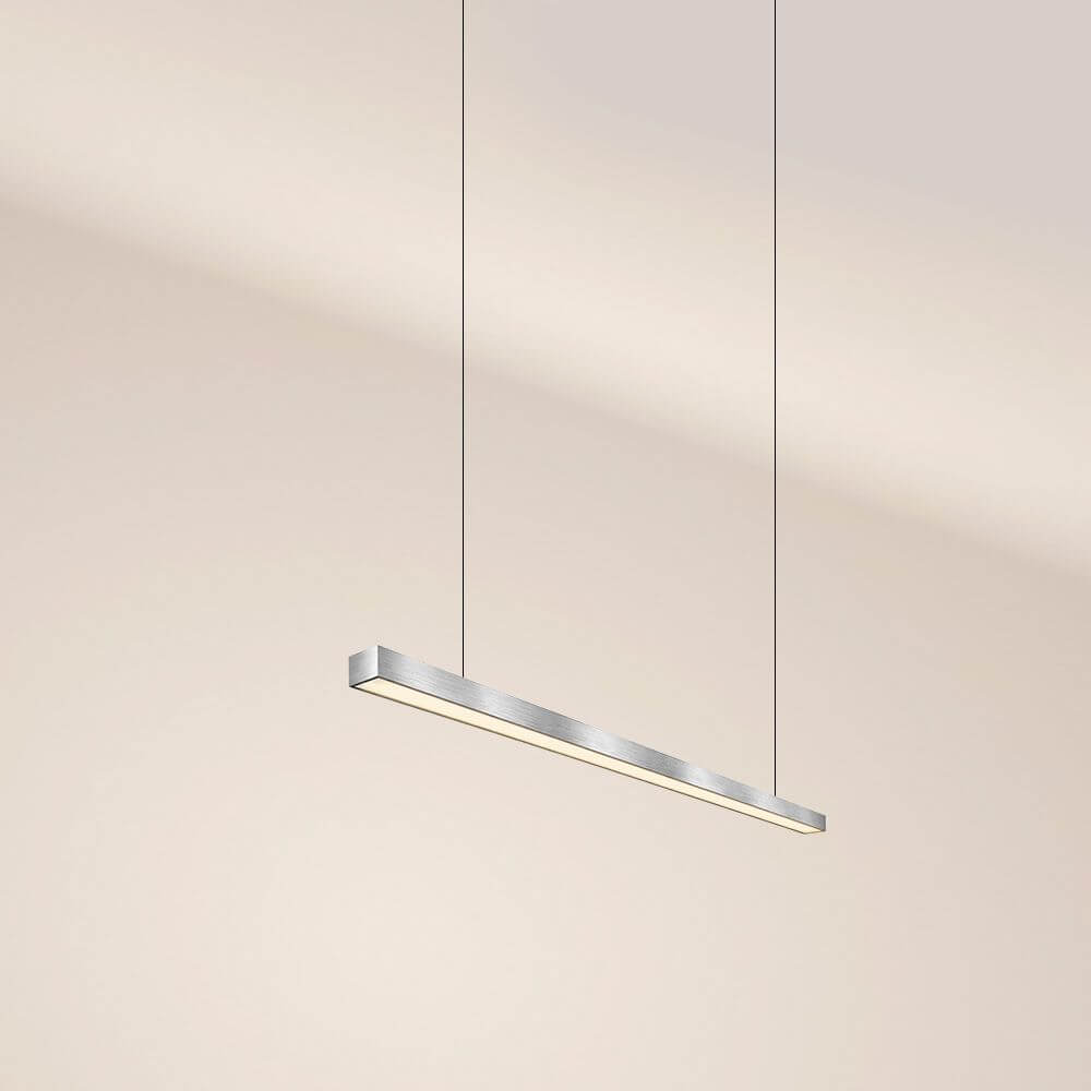 s.luce Oris LED-Linienlampe Büro-Pendelleuchte XL nach Maß 2700K