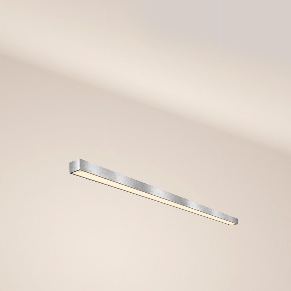 s.luce Oris LED-Linienlampe Büro-Pendelleuchte XL nach Maß 2700K