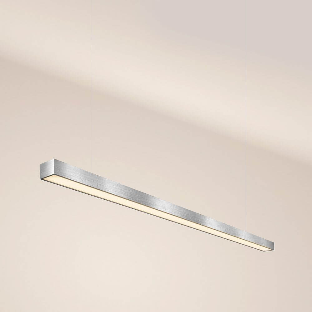 s.luce Oris LED-Linienlampe Büro-Pendelleuchte XL nach Maß 2700K