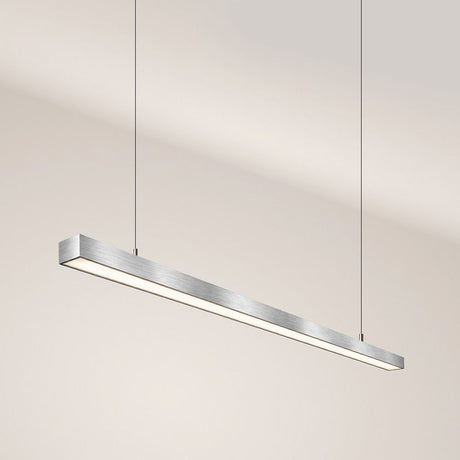 s.luce Oris LED linear light office pendant lamp XL made to measure 4000K in modern design and elegant execution.