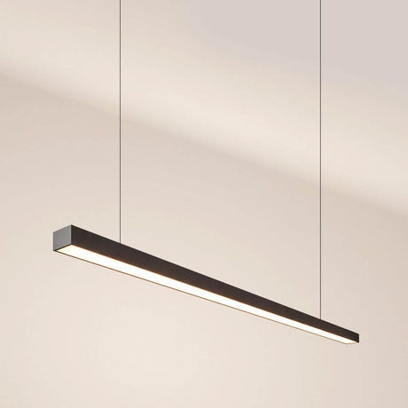 s.luce Oris LED-Linienleuchte Büro-Pendellampe XL nach Maß 4000K elegante Hängeleuchte für modernen Arbeitsplatz