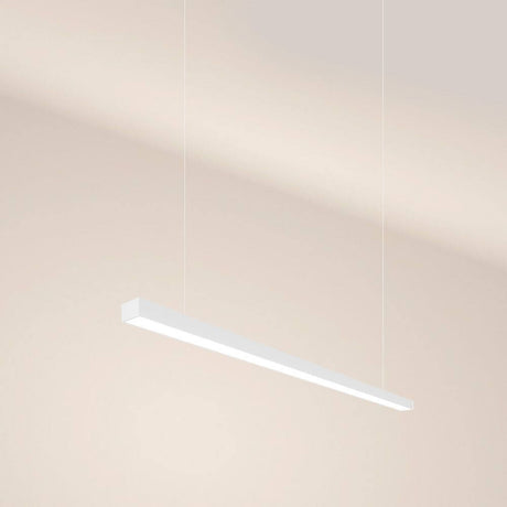 s.luce Oris LED-Linienleuchte Büro-Pendellampe XL nach Maß 4000K in modernem Design, ideal für Bürobereiche.
