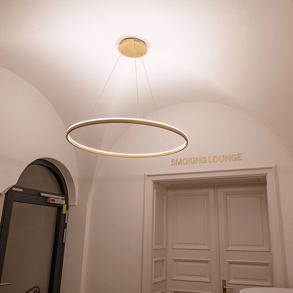 s.luce LED-pendelring rund direkte eller indirekte