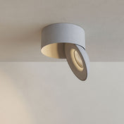 s.luce Santa Neo LED-plafondspot draaibaar & dimbaar in modern design, draaibaar en flexibel.