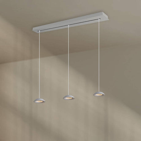s.luce Santa Air LED Esszimmer-Pendelleuchte 3-flammig 120cm