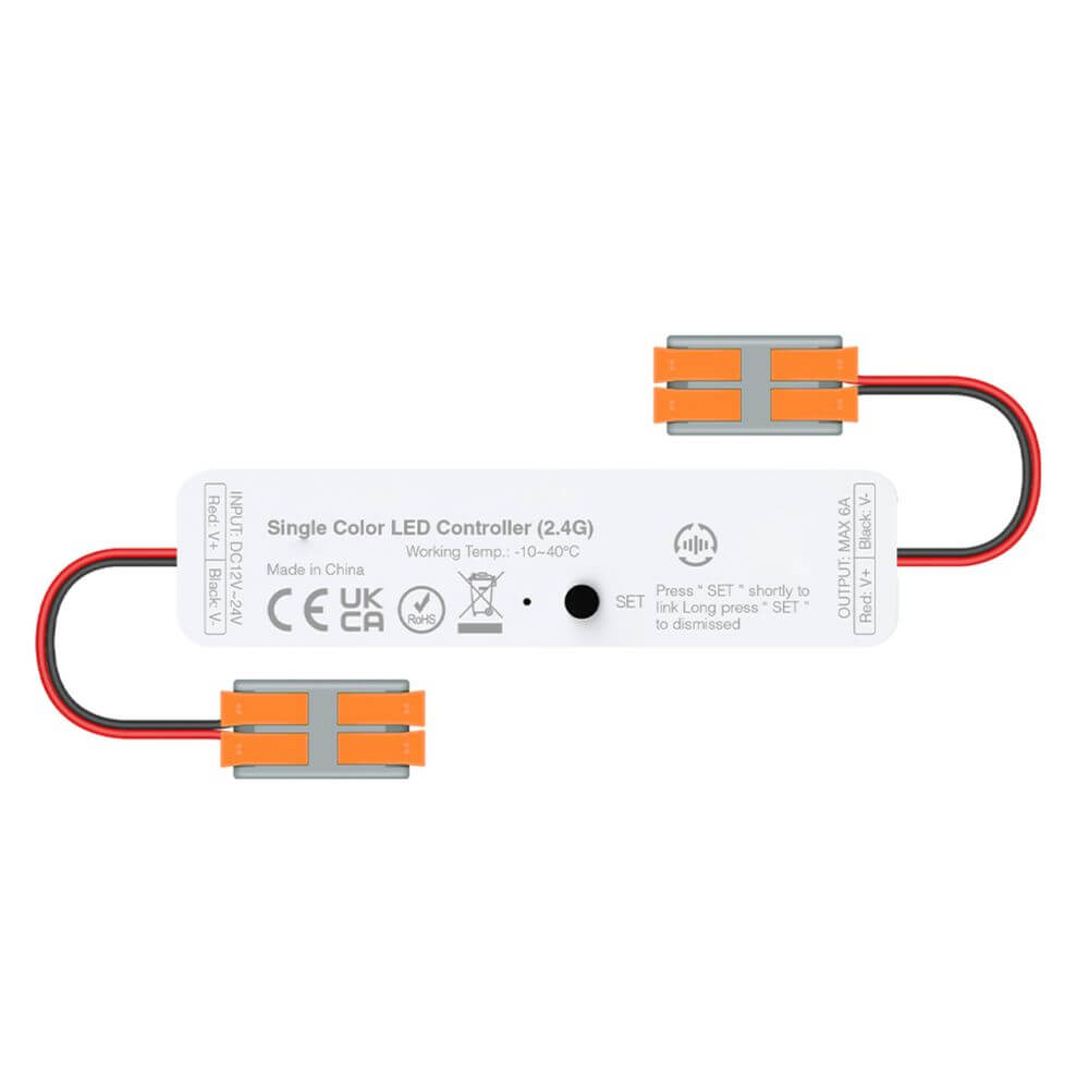 s.luce Conjunto de Dimmer Inteligente 12/24V Comando de Parede e Remoto