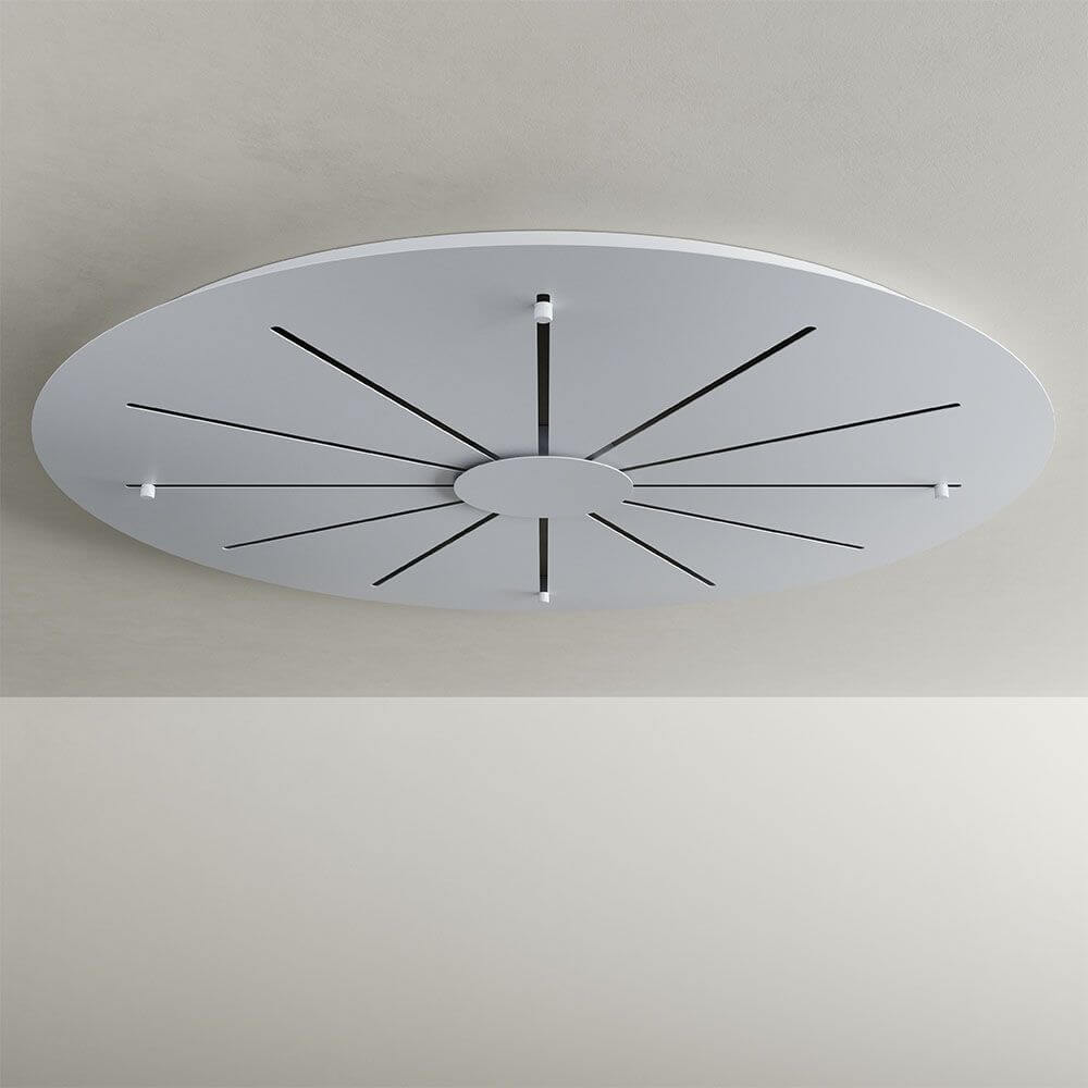 s.luce Velo gallery lamp 20-light Ø 120cm Ø 18/20/25cm