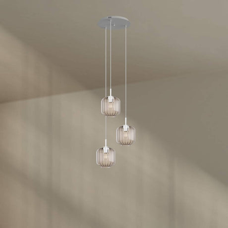 s.luce Velo 3-valoinen galleriavalaisin Ø 40cm Katos Ø 20cm