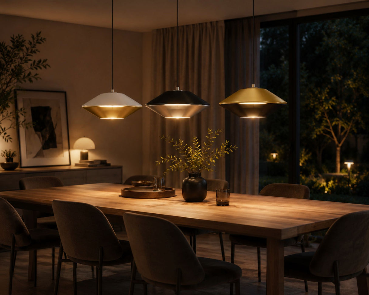 s.luce SkaDa LED pendant lamp metal shade
