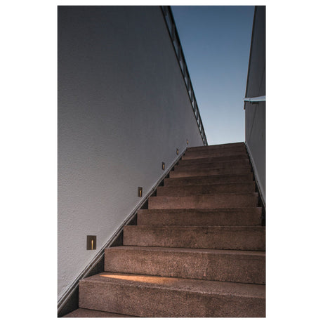 LED-Außen-Wandeinbauleuchte Concreto EL IP65