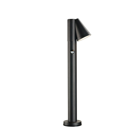 Pollerleuchte T-Tube 70 Pole Sensor 70 cm Schwarz