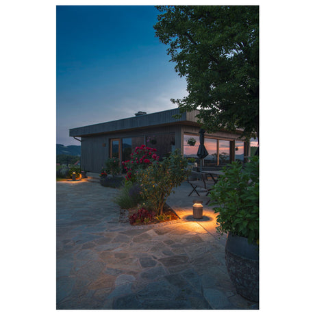 LED-Pollerleuchte Concrete 34cm dimmbar IP65