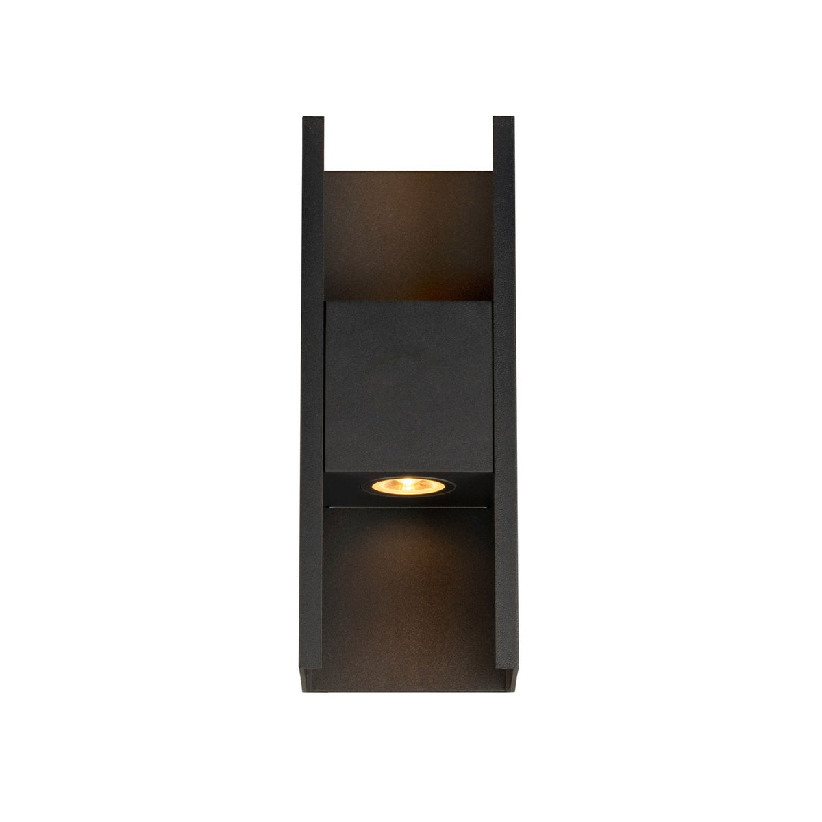LED-Zewnętrzna lampa ścienna Flatt II ściemnialna IP65