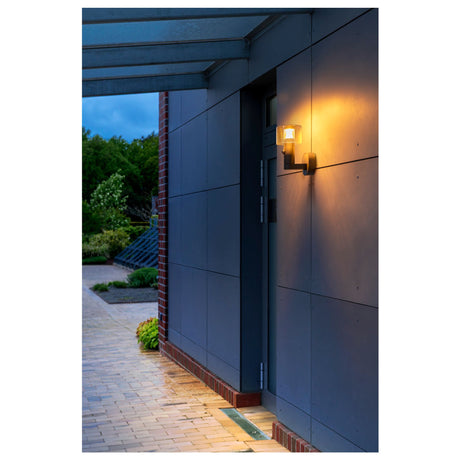 LED-Lampa ścienna zewnętrzna Taha II z czujnikiem