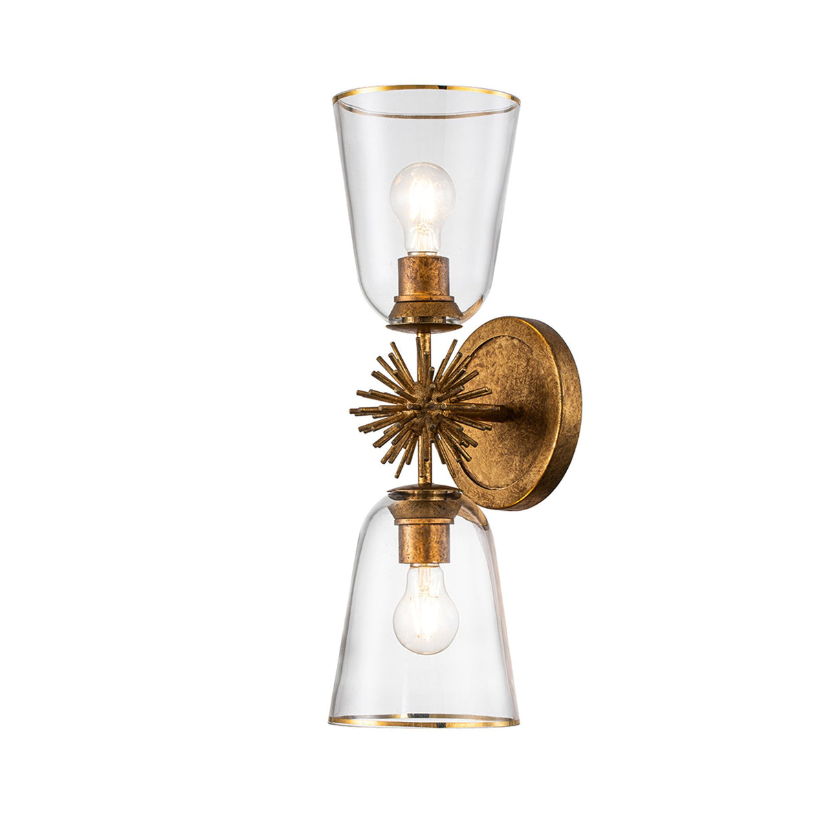 Wandleuchte Staring 2-flammig Gold (2)