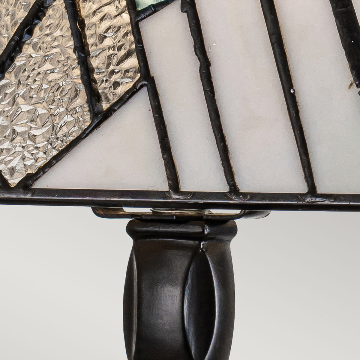 Table lamp Alderley 1-light Tiffany glass bronze 35 cm (3)