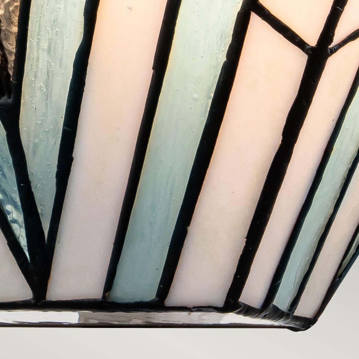 Wall light Alderley 2-light Tiffany glass bronze 31 cm (3)