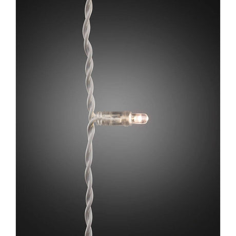 Maxi LED compact system base set: light curtain with 104 warm white diodes IP44 with connected diode light.