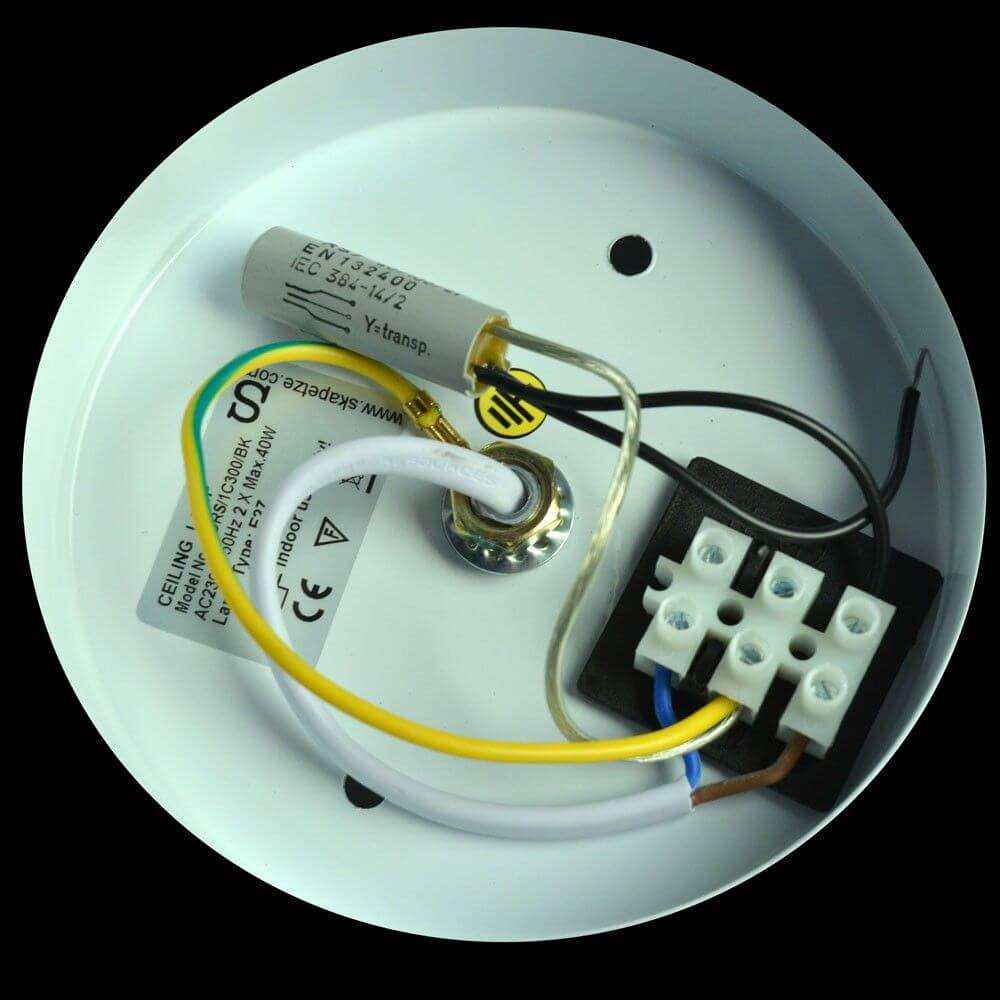 Zubehör Entstörer gegen blinkende LEDs, interne Verdrahtung für stabile LED-Leuchten ohne Störungen.