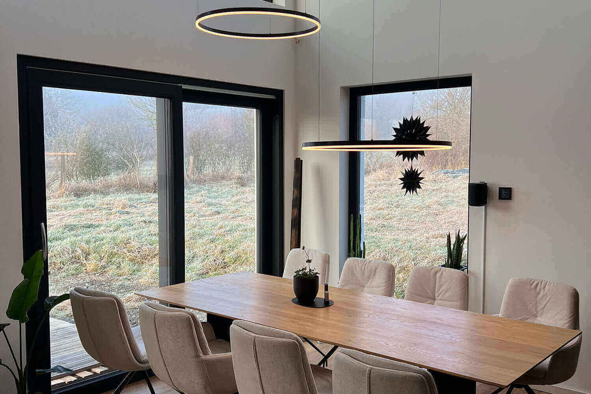 Esstisch Pendelleuchte LED-Ring