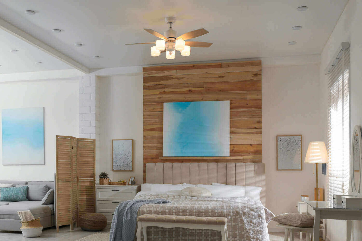 Ventilator Lampen im Test: In diesen Funktionen lässt sich ein beleuchteter Deckenventilator vergleichen.