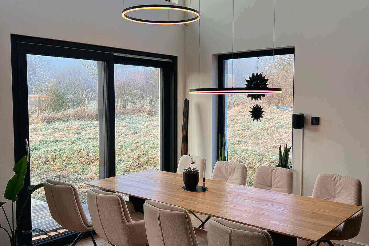 Esstisch Pendelleuchte LED-Ring