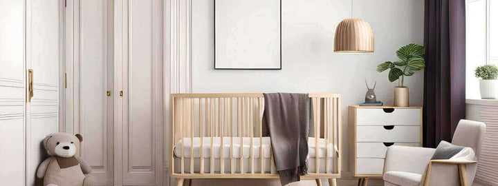 Kinderzimmer mit Hängelampe 