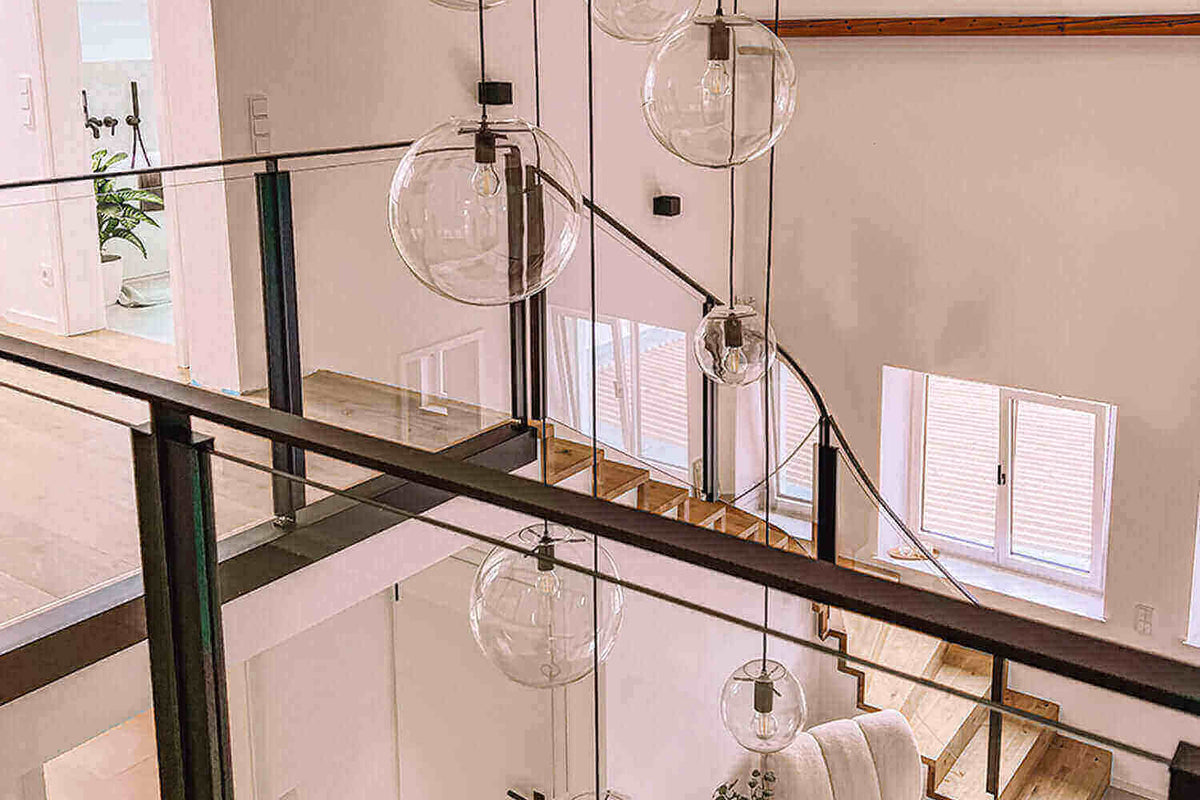 s.luce Orb Treppenhausbeleuchtung