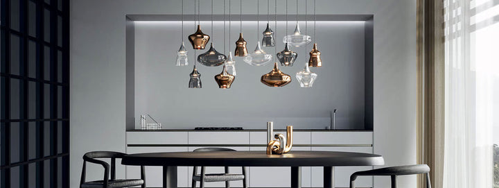Größe der Esstischlampe