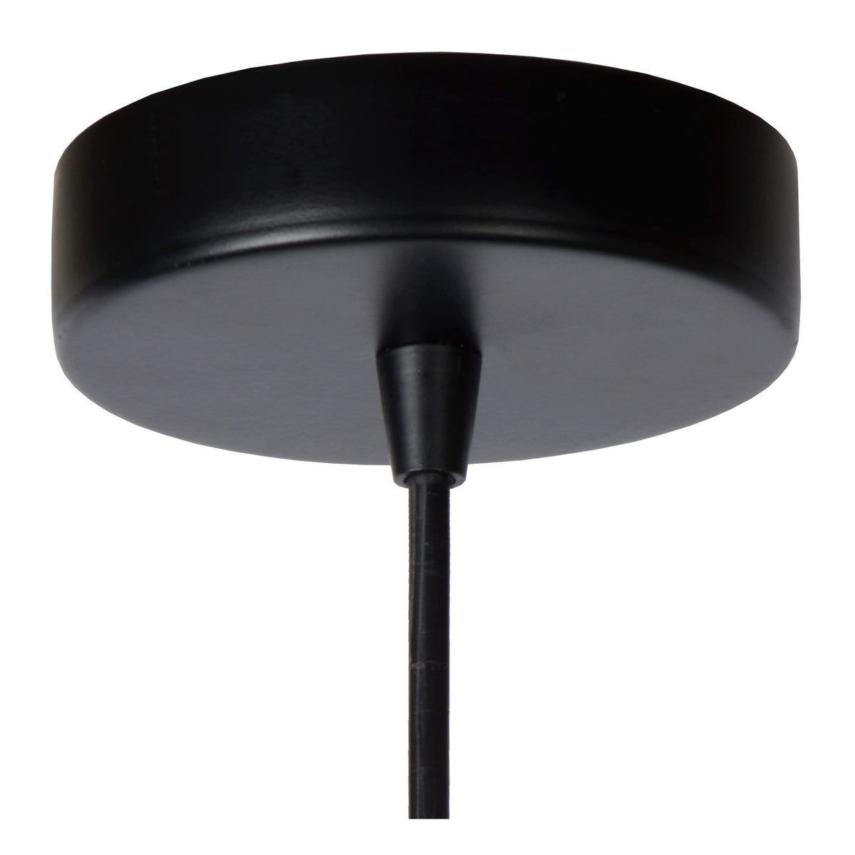 Pendelleuchte Ruben würfelförmig Vintage Schwarz, Messing (4)