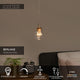 LED-Pendelleuchte Berliane dimmbar Glas Transparent (5)