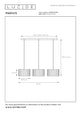 Pendelleuchte Magius 3-flammig Bambusschirm 113cm (6)