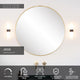 Badezimmer-Wandleuchte Jesse 2-flammig IP44 Glas Schwarz (5)