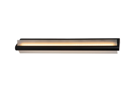 LED-Badezimmer-Wandleuchte Wanda Glas IP44 60cm Schwarz (2)