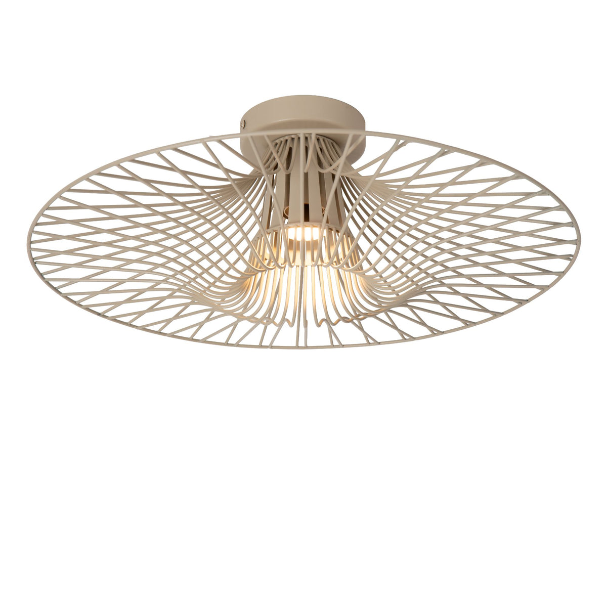 Plafoniera Ellis rotonda Ø 50 cm taupe (2)