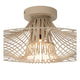 Plafoniera Ellis rotonda Ø 50 cm taupe (4)