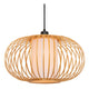 Hanglamp Thuline met 3 lichtpunten bamboe naturel 73x84,5 cm (2)