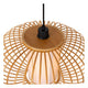 Suspension Thuline avec abat-jour en bambou Ø 60cm naturel, noir (4)